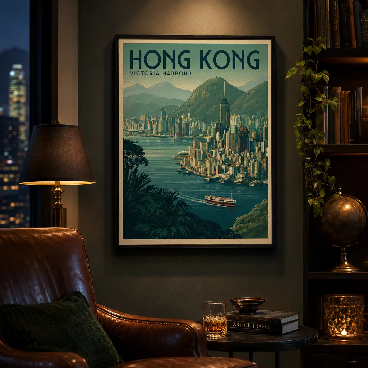 Hong Kong Victoria Harbour Wall Art Decor - Wall Art Decor - lifestyle