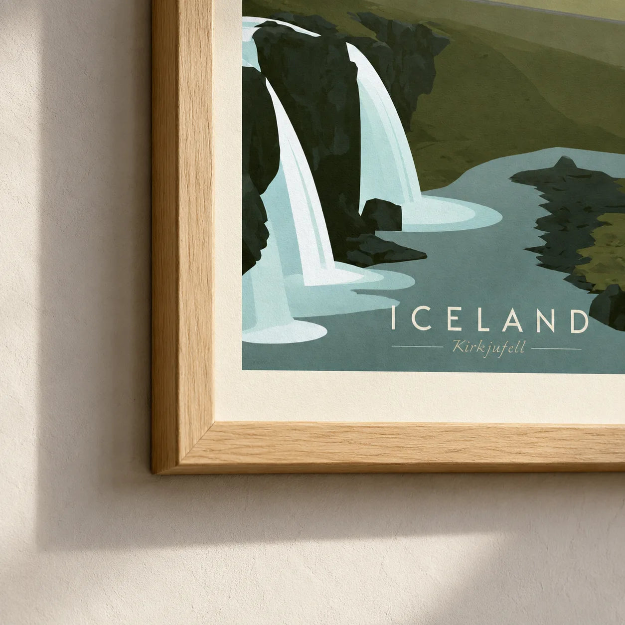 Iceland Kirkjufell Mountain Wall Art Decor - Wall Art Decor - packaging