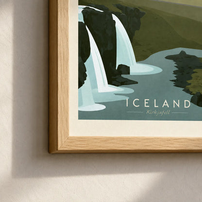 Iceland Kirkjufell Mountain Wall Art Decor - Wall Art Decor - packaging