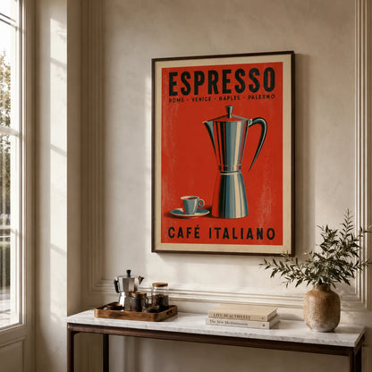 Italian Espresso Moka Pot Wall Art Decor - Wall Art Decor - view 11