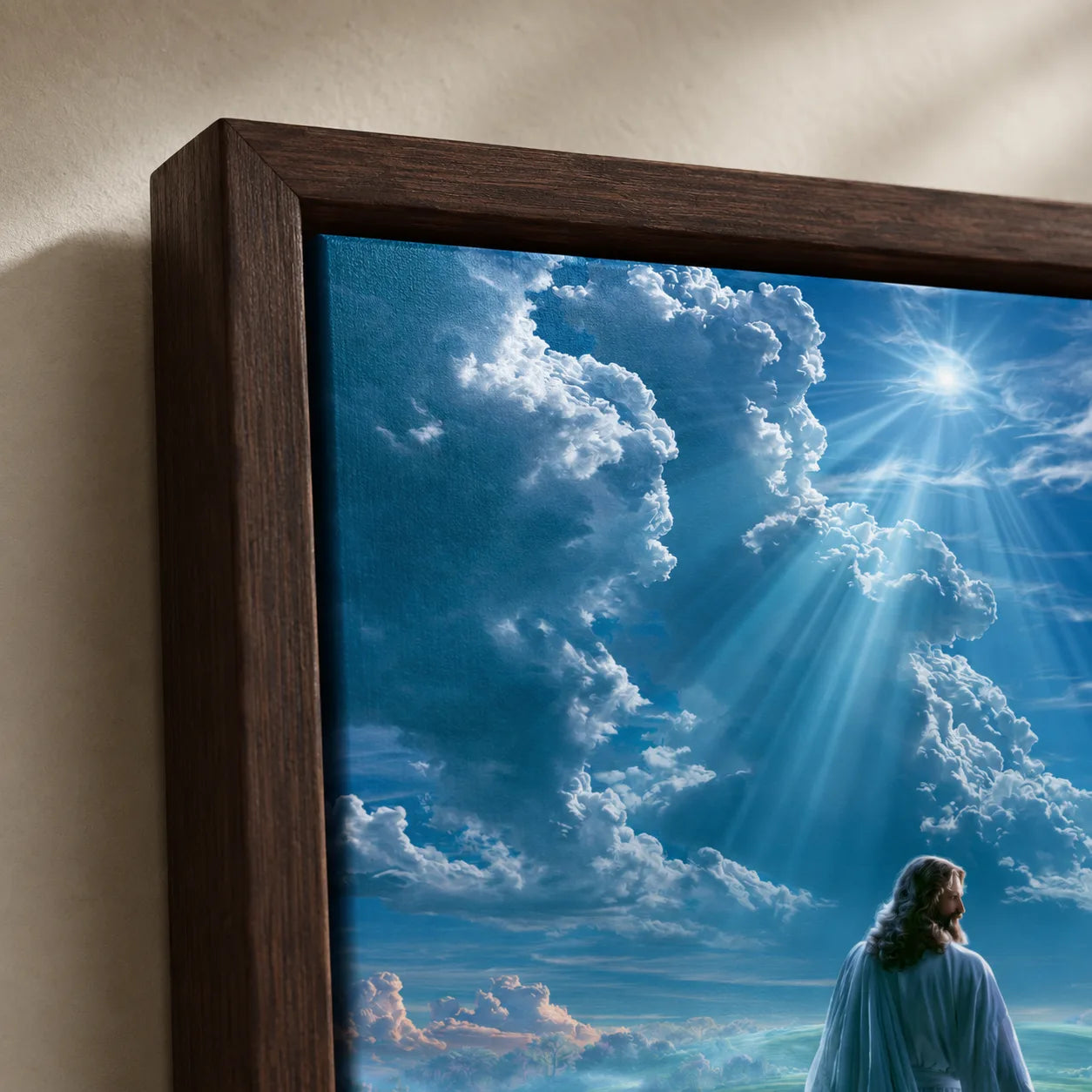 Jesus Walking Toward Heaven Wall Art Decor - Wall Art Decor - packaging