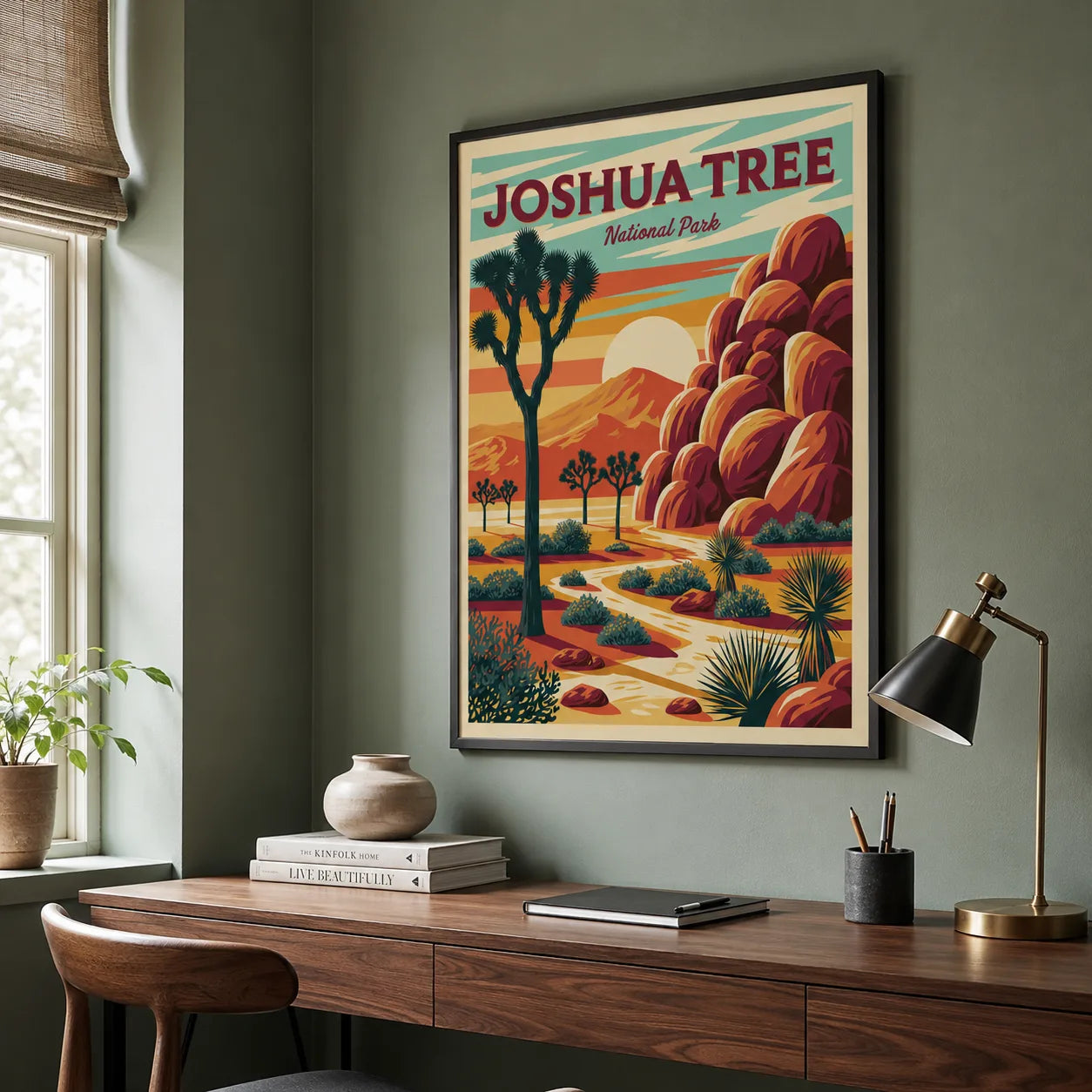 Joshua Tree National Park Wall Art Decor - Wall Art Decor - alternate angle