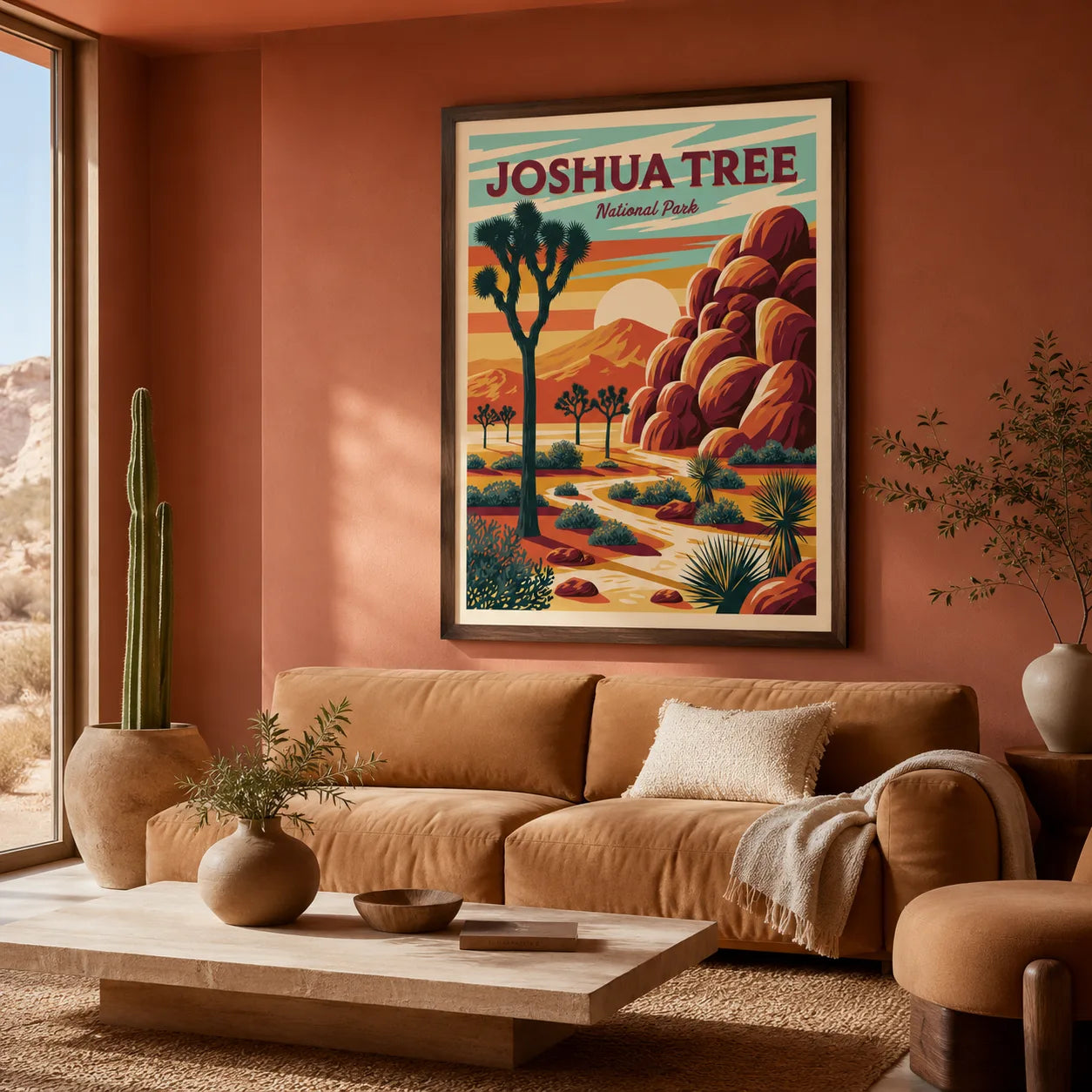 Joshua Tree National Park Wall Art Decor - Wall Art Decor - detail