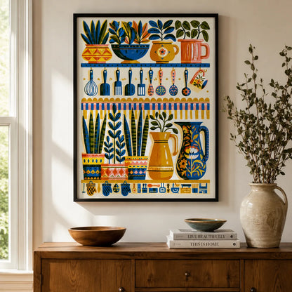 Kitchen Garden Shelf Wall Art Decor - Wall Art Decor - view 11