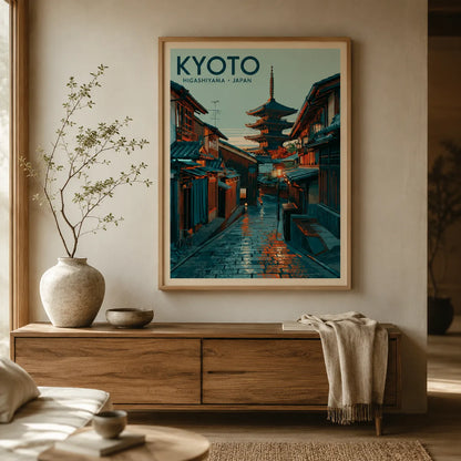 Kyoto Higashiyama Japan Wall Art Decor - Wall Art Decor - detail