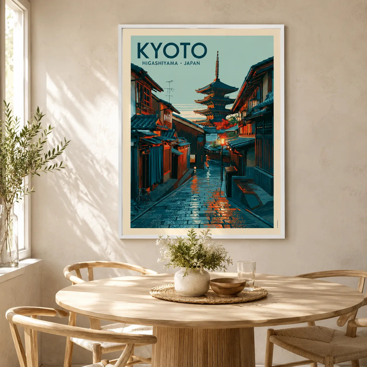 Kyoto Higashiyama Japan Wall Art Decor - Wall Art Decor - styled