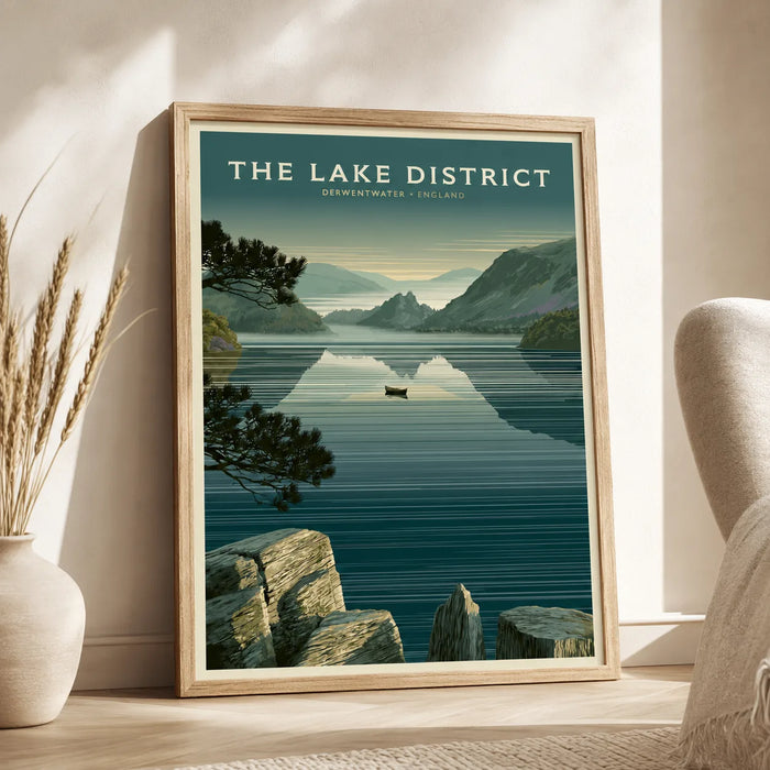 Lake District Derwentwater Wall Art Decor