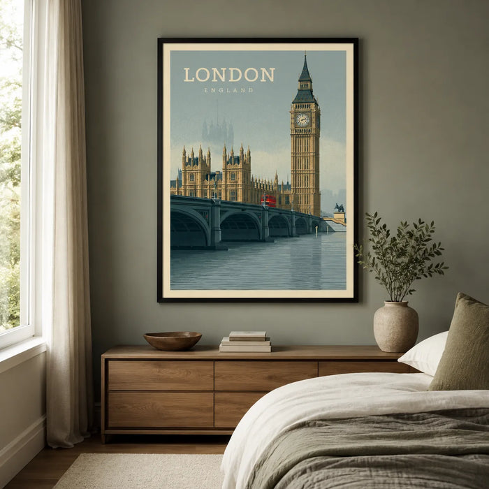 London Big Ben Travel Wall Art Decor