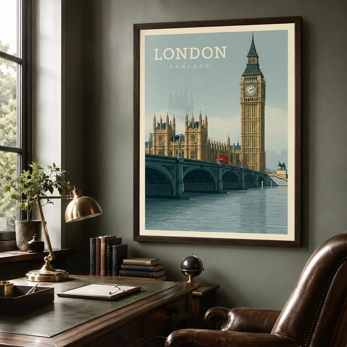 London Big Ben Travel Wall Art Decor