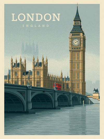 London Big Ben Travel Wall Art Decor