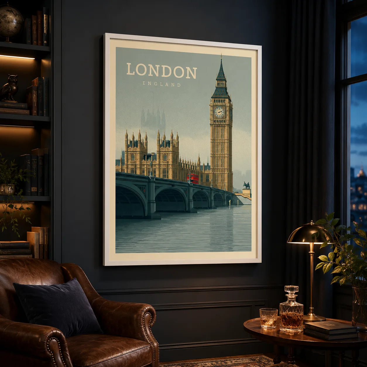 London Big Ben Travel Wall Art Decor - Wall Art Decor - lifestyle