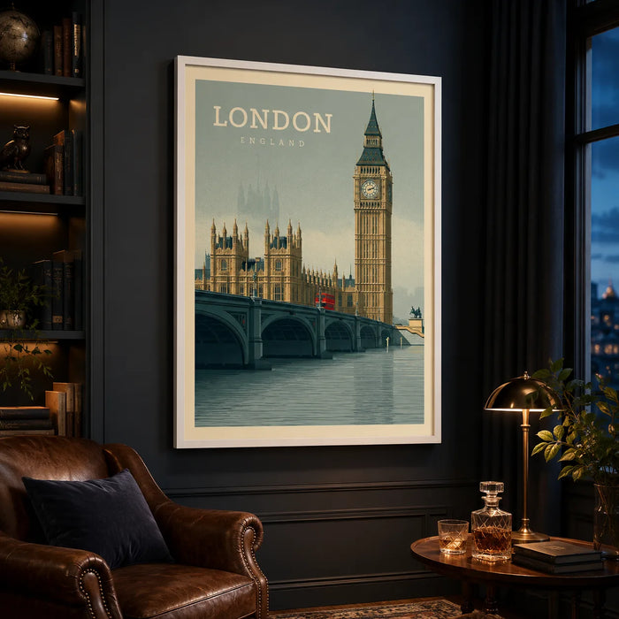 London Big Ben Travel Wall Art Decor
