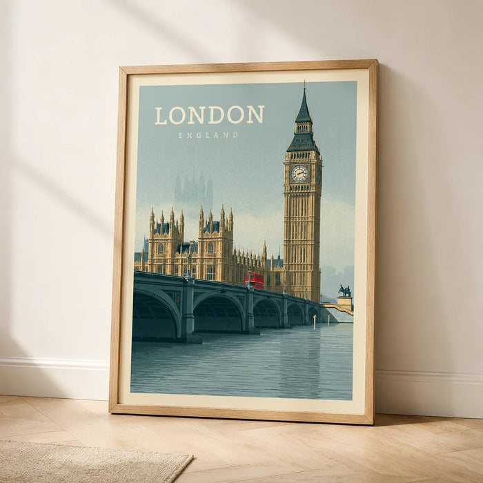 London Big Ben Travel Wall Art Decor
