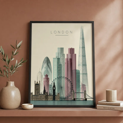London City Skyline Wall Art Decor - Wall Art Decor - view 11