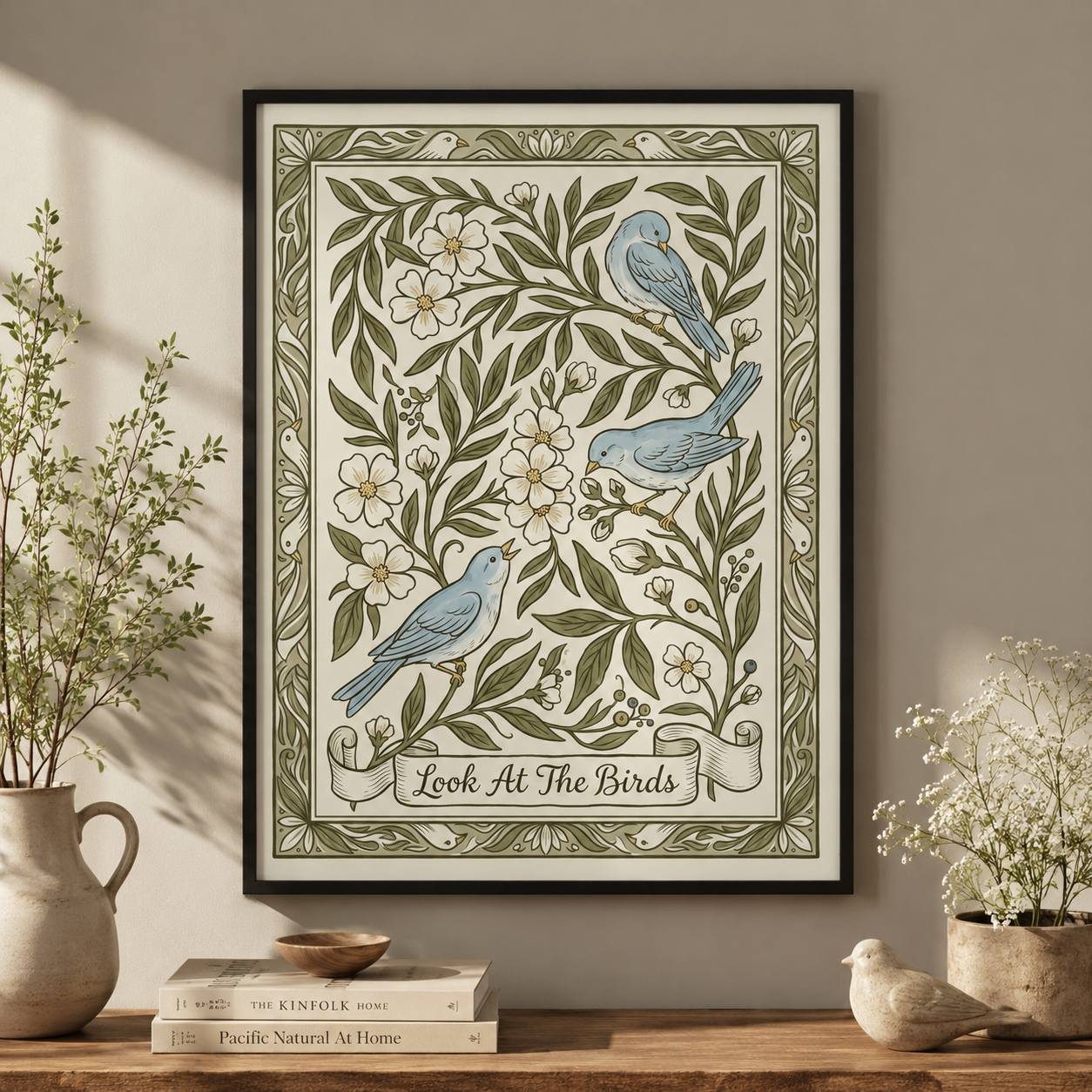 Look At The Birds Decorative Bluebird Wall Art Decor – preview 10