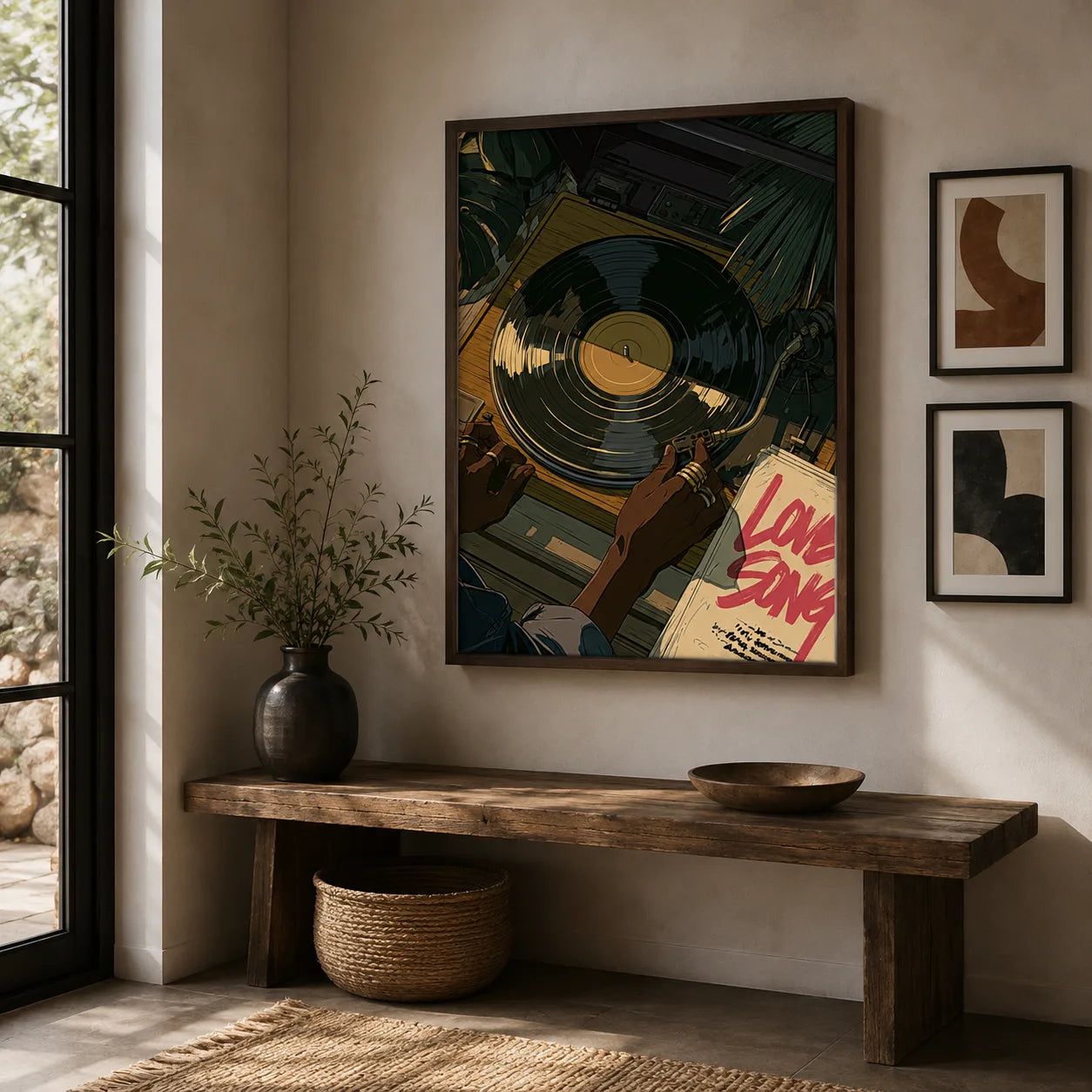 Love Songs Vinyl Record Wall Art Decor - Wall Art Decor - view 11