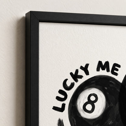 Lucky Me Lucky You Eight Balls Wall Art Decor preview 7