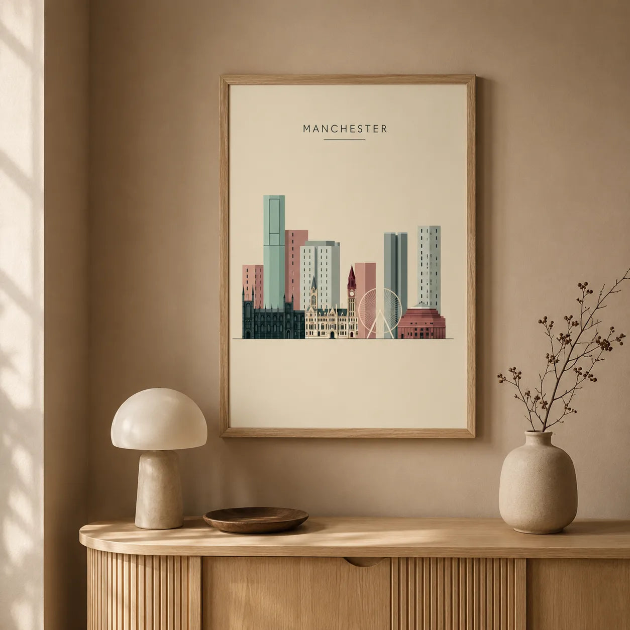 Manchester Skyline Wall Art Decor - Wall Art Decor - view 11