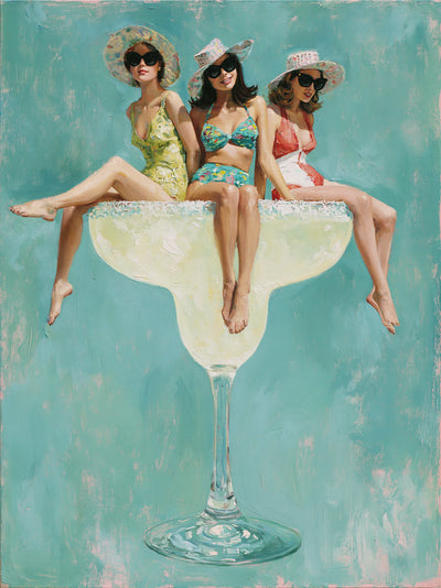 Margarita Girls Wall Art Decor