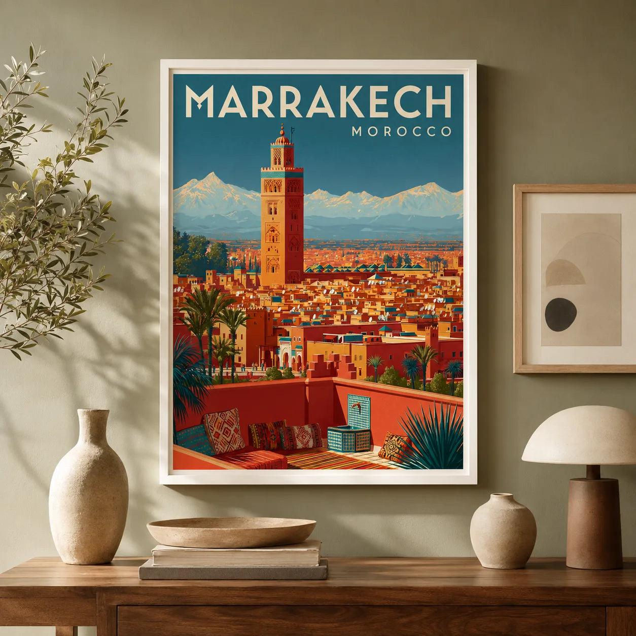 Marrakech Morocco Travel Wall Art Decor - Wall Art Decor - view 11