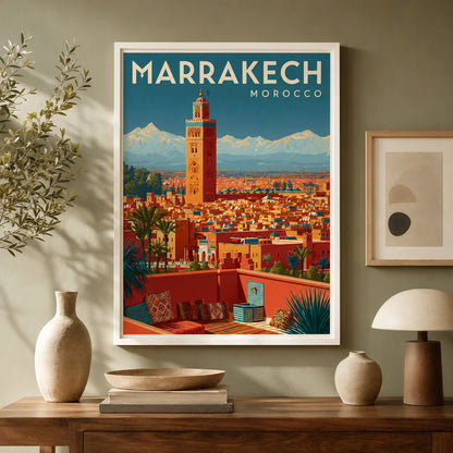 Marrakech Morocco Travel Wall Art Decor - Wall Art Decor - view 11