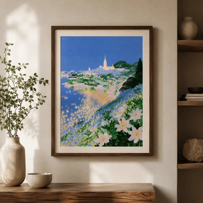 Mediterranean Coastal Village Wall Art Decor - Wall Art Decor - view 11