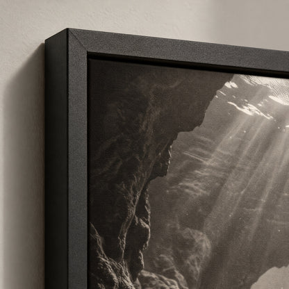 The Mermaid and the Deep-Sea Diver Wall Art Decor preview 8