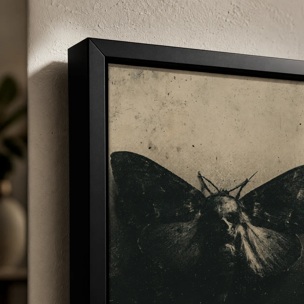 Moth Dark Academia Wall Art Decor - Wall Art Decor - packaging