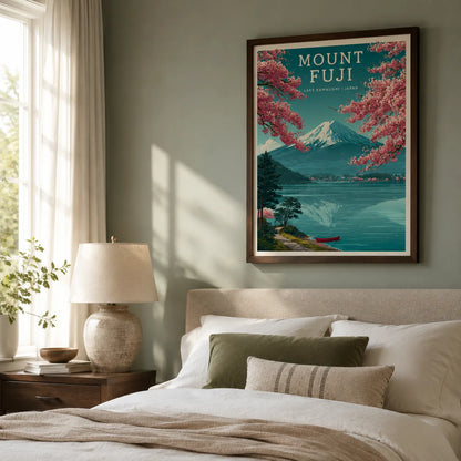 Mount Fuji Japan Wall Art Decor - Wall Art Decor - alternate angle