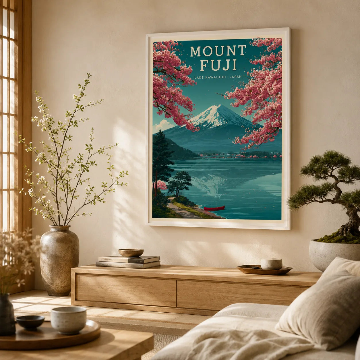 Mount Fuji Japan Wall Art Decor - Wall Art Decor - detail