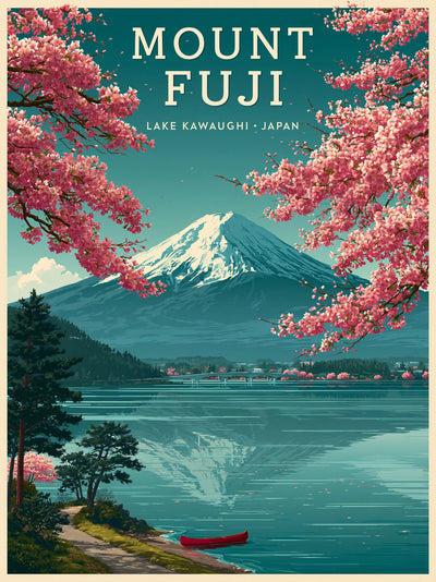 Mount Fuji Japan Wall Art Decor