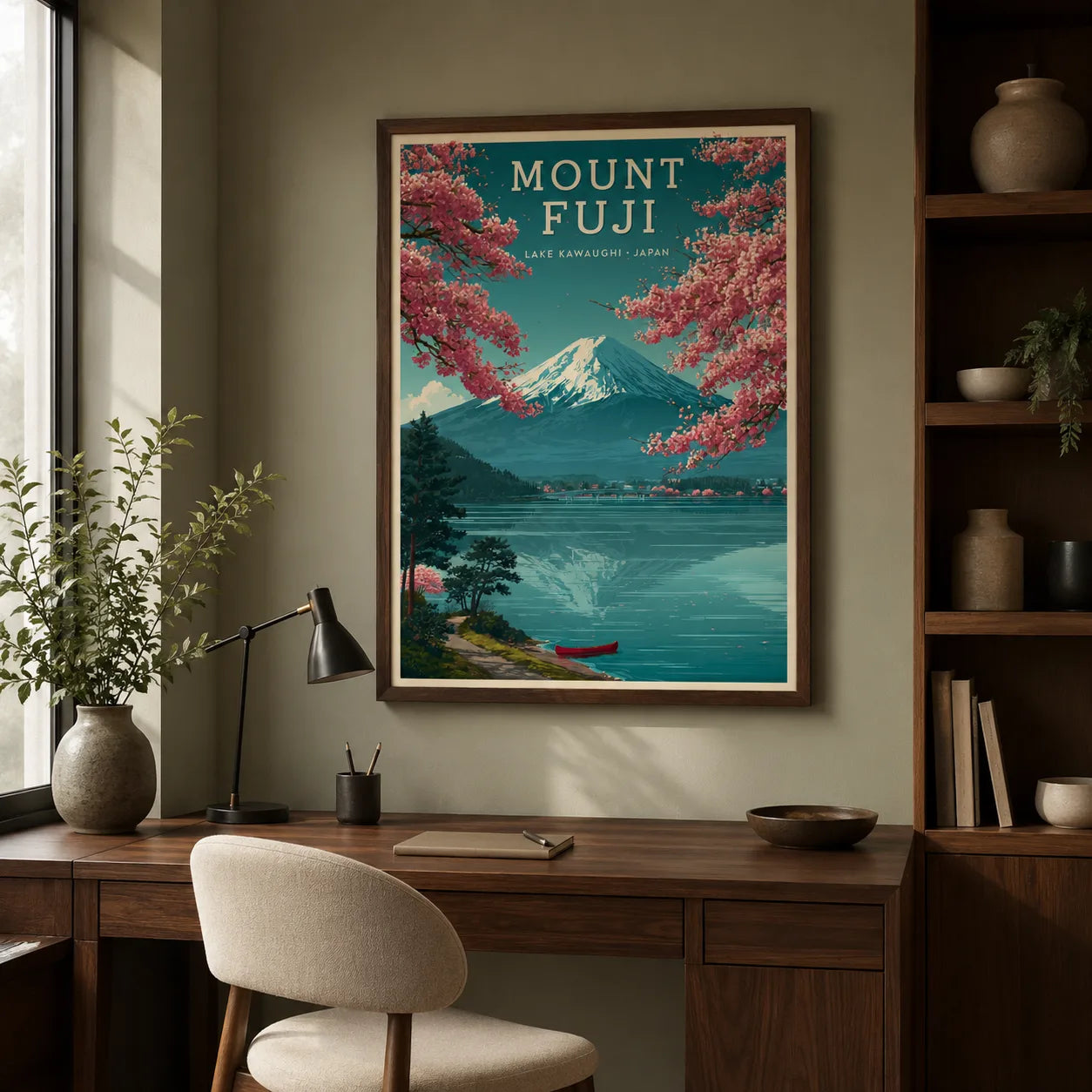 Mount Fuji Japan Wall Art Decor - Wall Art Decor - styled