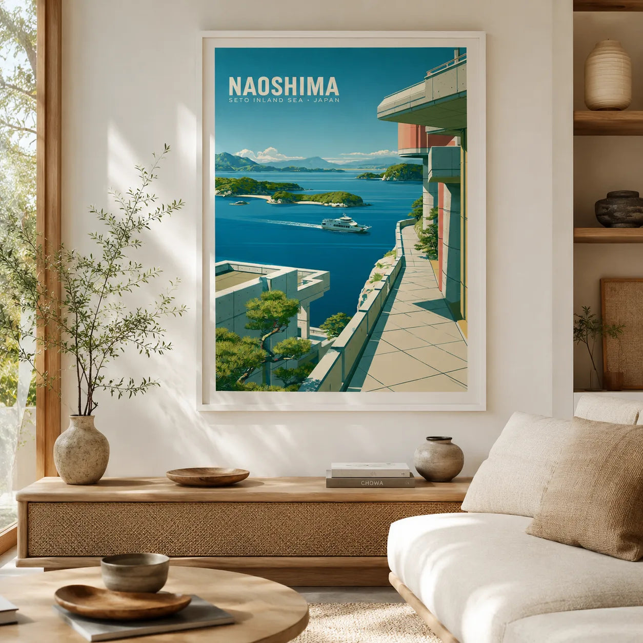 Naoshima Seto Inland Sea Wall Art Decor - Wall Art Decor - detail