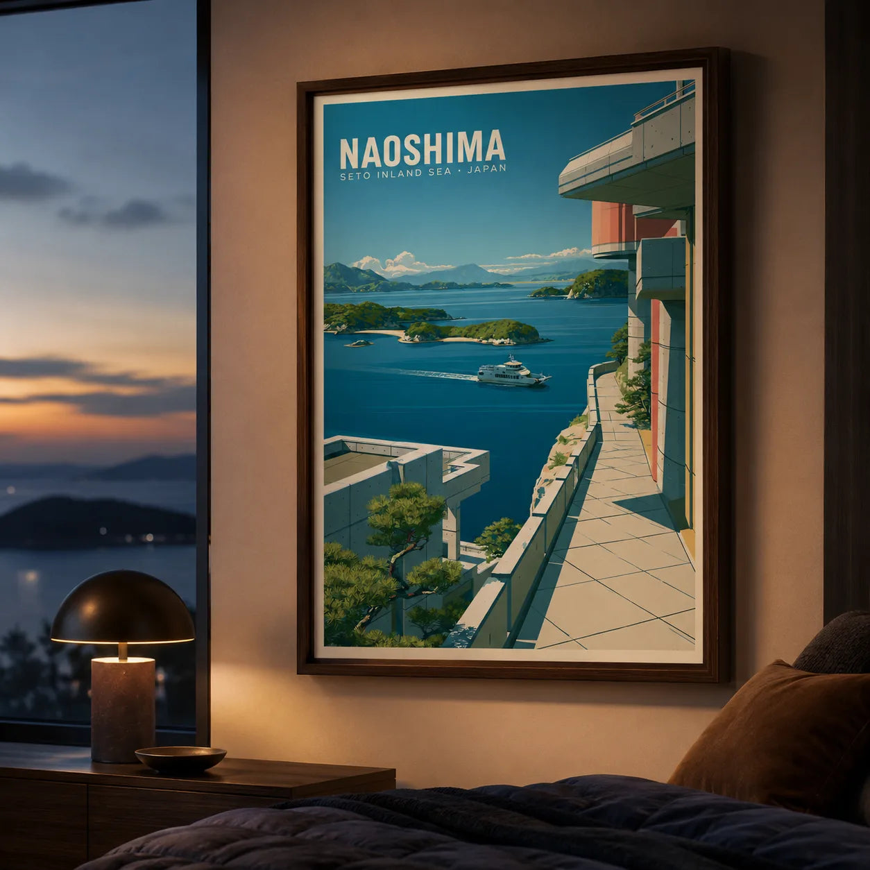 Naoshima Seto Inland Sea Wall Art Decor - Wall Art Decor - lifestyle