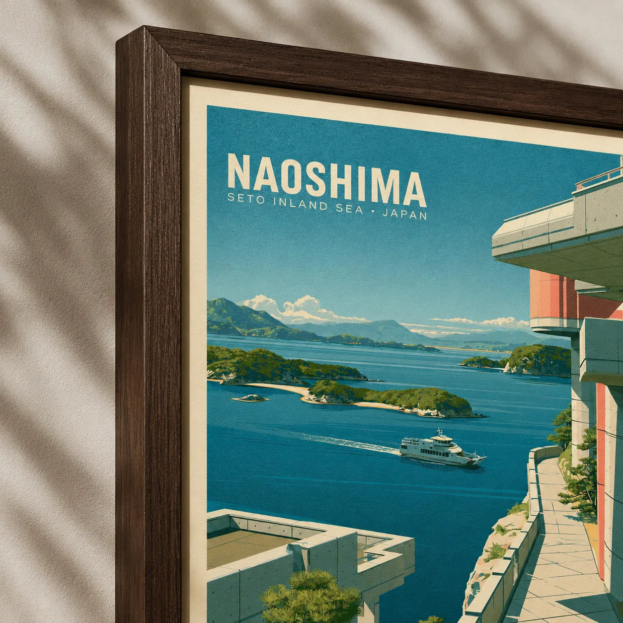 Naoshima Seto Inland Sea Wall Art Decor - Wall Art Decor - packaging