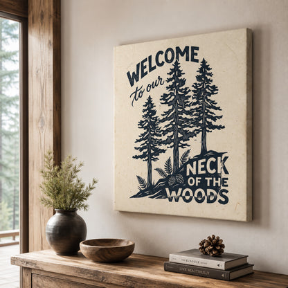 Neck of the Woods Pines Wall Art Decor preview 10