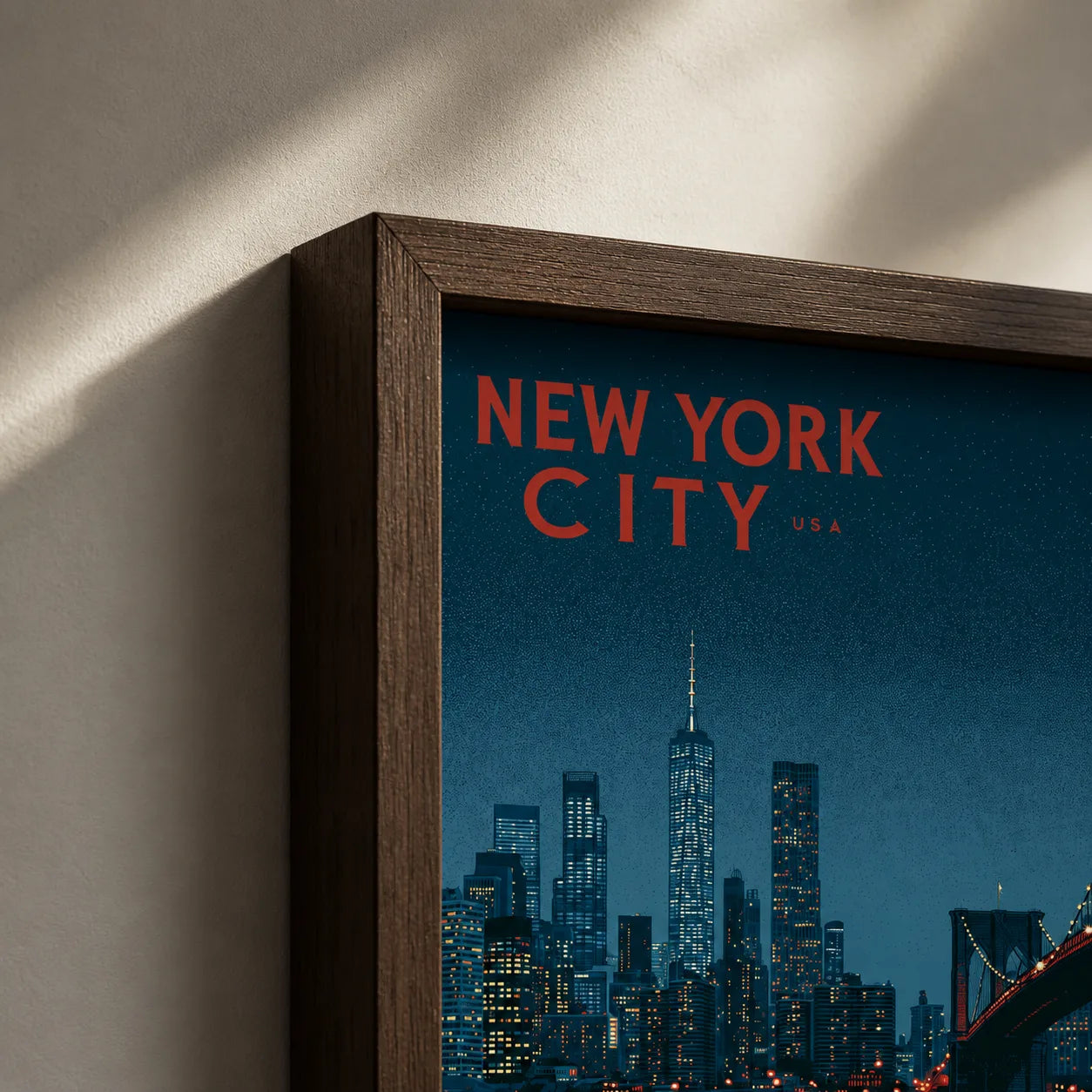 New York City Skyline Wall Art Decor - Wall Art Decor - packaging