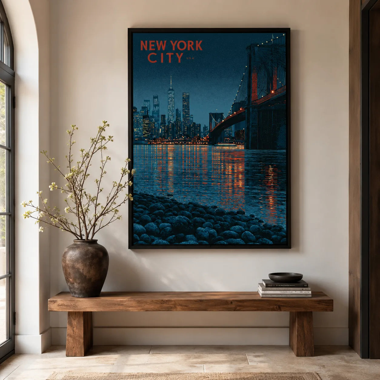 New York City Skyline Wall Art Decor - Wall Art Decor - view 12