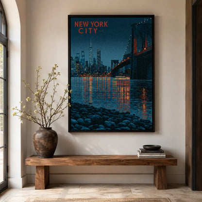 New York City Skyline Wall Art Decor - Wall Art Decor - view 12