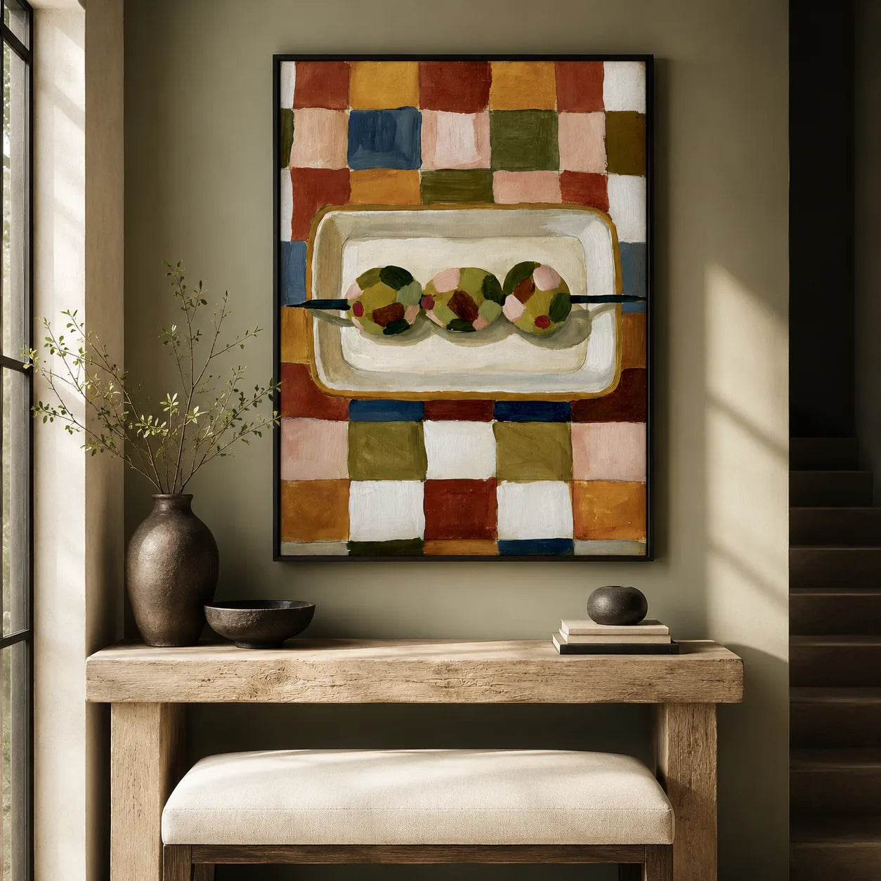 Olive Skewer Still Life Wall Art Decor - Wall Art Decor - view 11