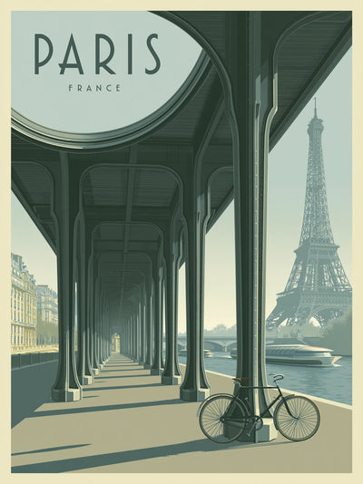 Paris Eiffel Tower Wall Art Decor