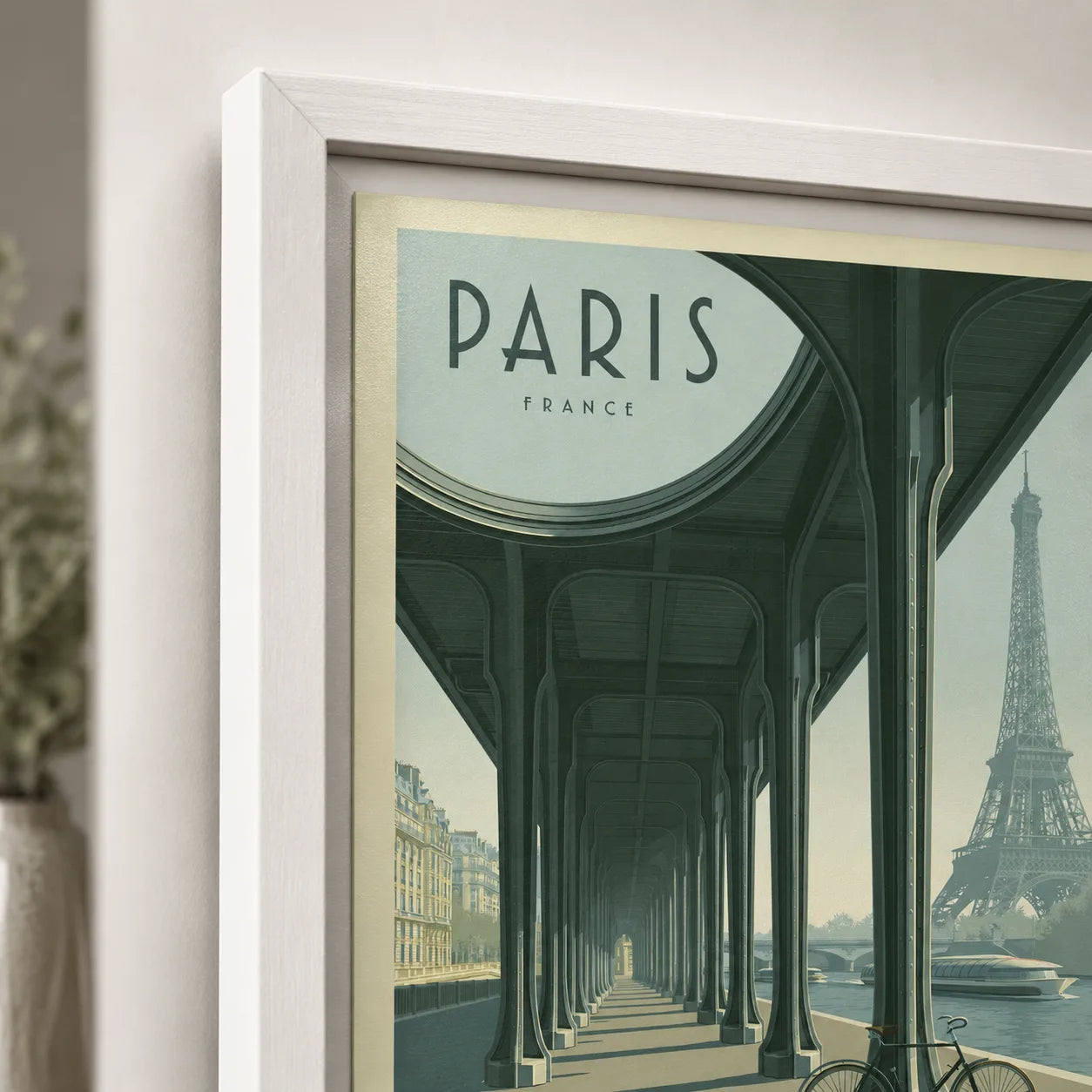 Paris Eiffel Tower Wall Art Decor - Wall Art Decor - packaging
