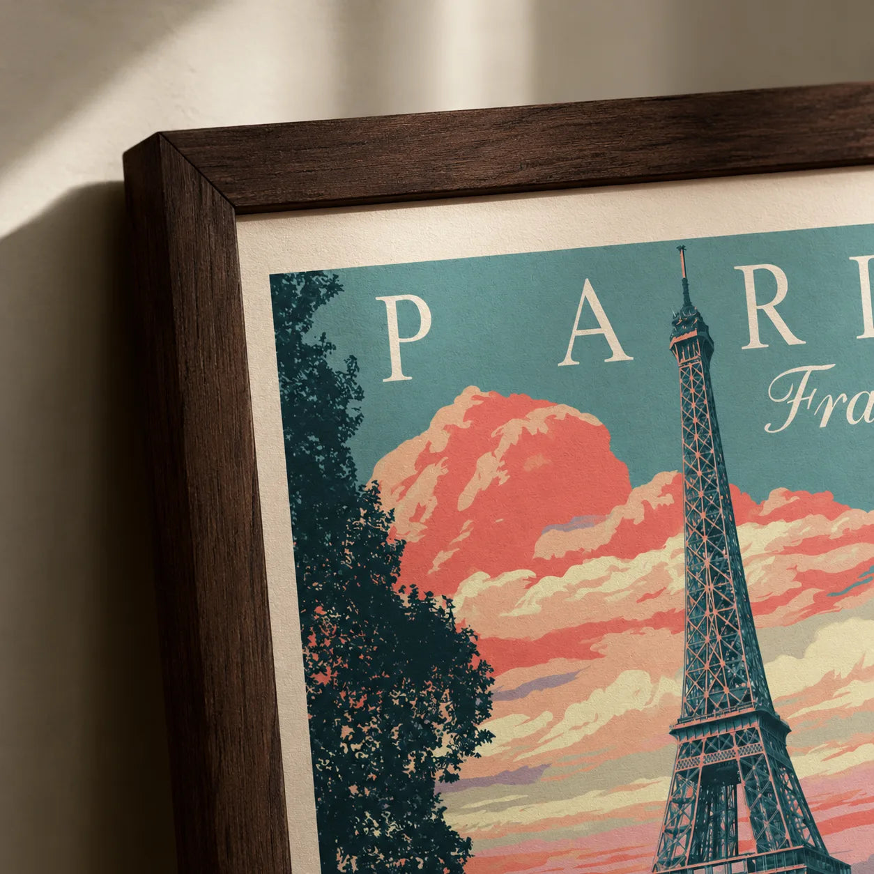 Paris Eiffel Tower Wall Art Decor - Wall Art Decor - packaging