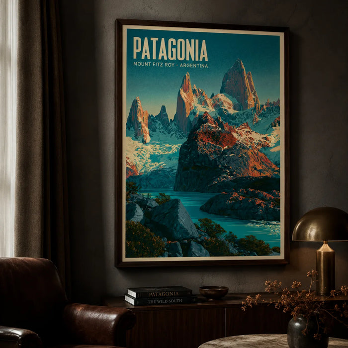 Patagonia Mount Fitz Roy Wall Art Decor