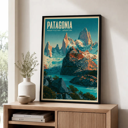 Patagonia Mount Fitz Roy Wall Art Decor - Wall Art Decor - styled