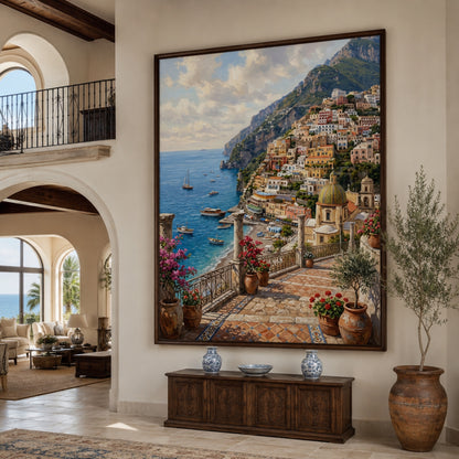 Positano on the Amalfi Coast Wall Art Decor preview 6