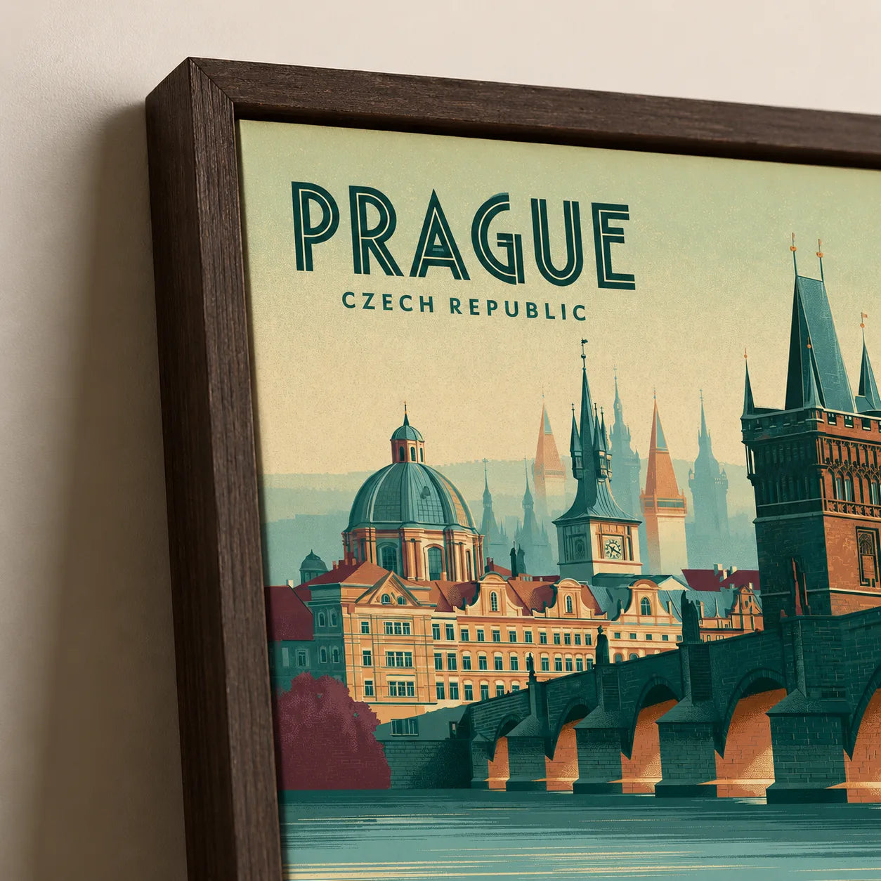 Prague Czech Republic Travel Wall Art Decor - Wall Art Decor - packaging