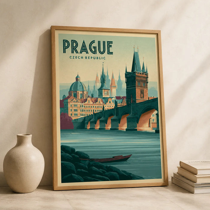 Prague Czech Republic Travel Wall Art Decor