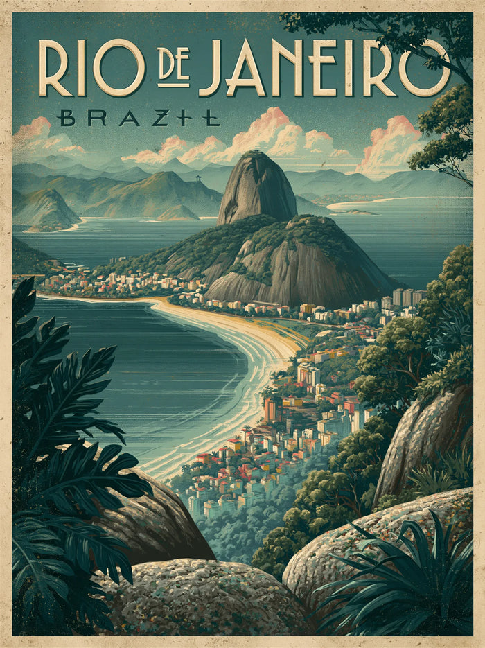 Rio de Janeiro Travel Wall Art Decor