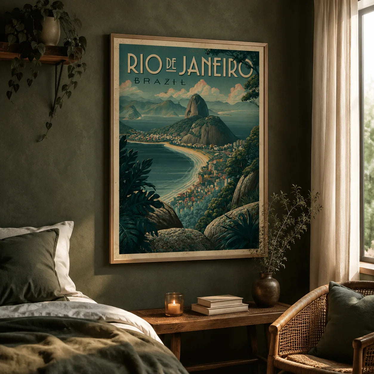 Rio de Janeiro Travel Wall Art Decor - Wall Art Decor - lifestyle